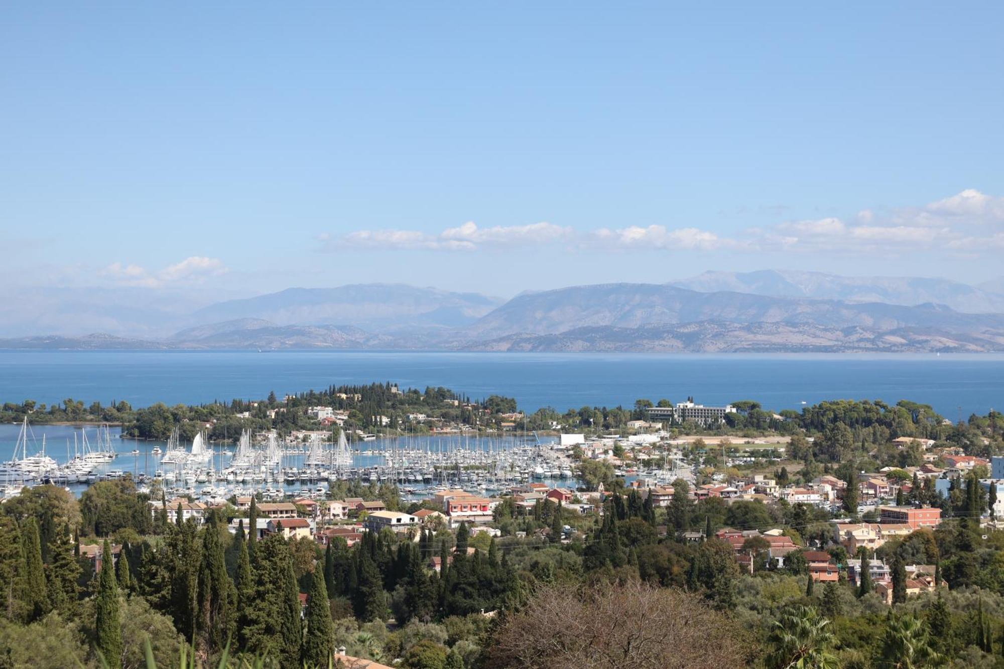 Villa Casa T With Amazing Views In Corfu Kontokali Exterior foto