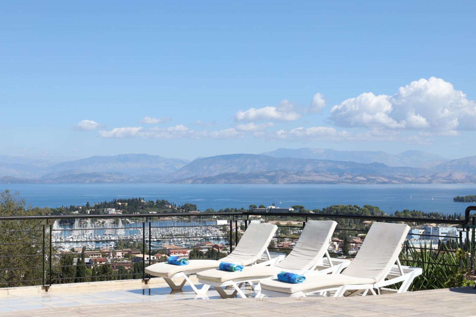 Villa Casa T With Amazing Views In Corfu Kontokali Exterior foto