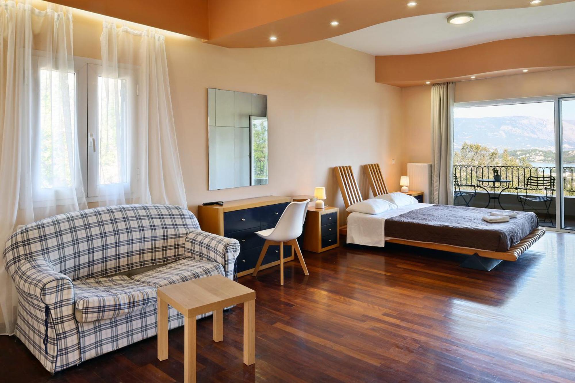Villa Casa T With Amazing Views In Corfu Kontokali Exterior foto