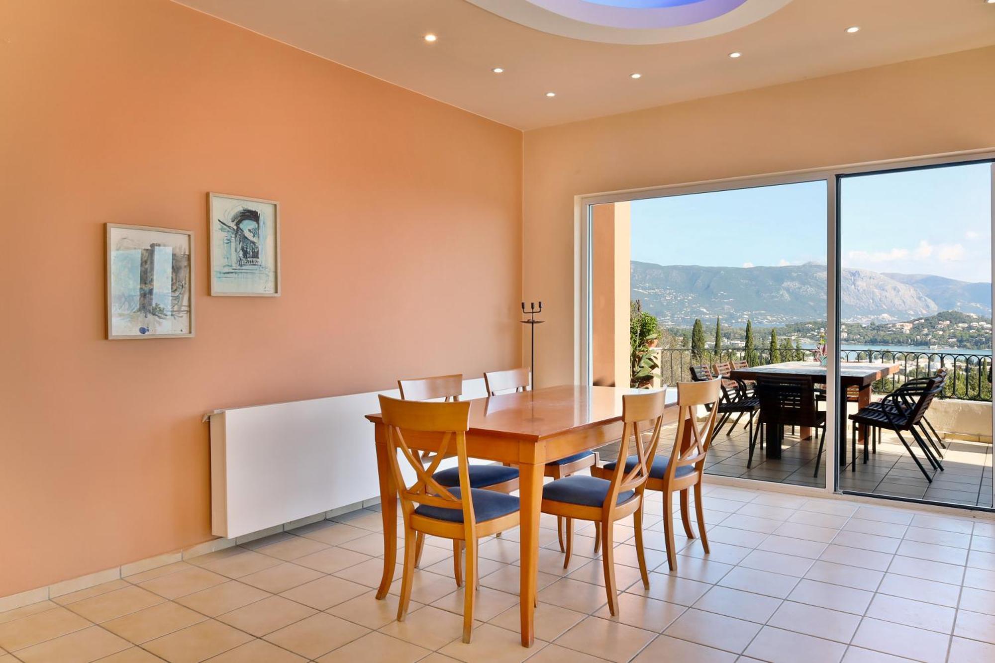 Villa Casa T With Amazing Views In Corfu Kontokali Exterior foto