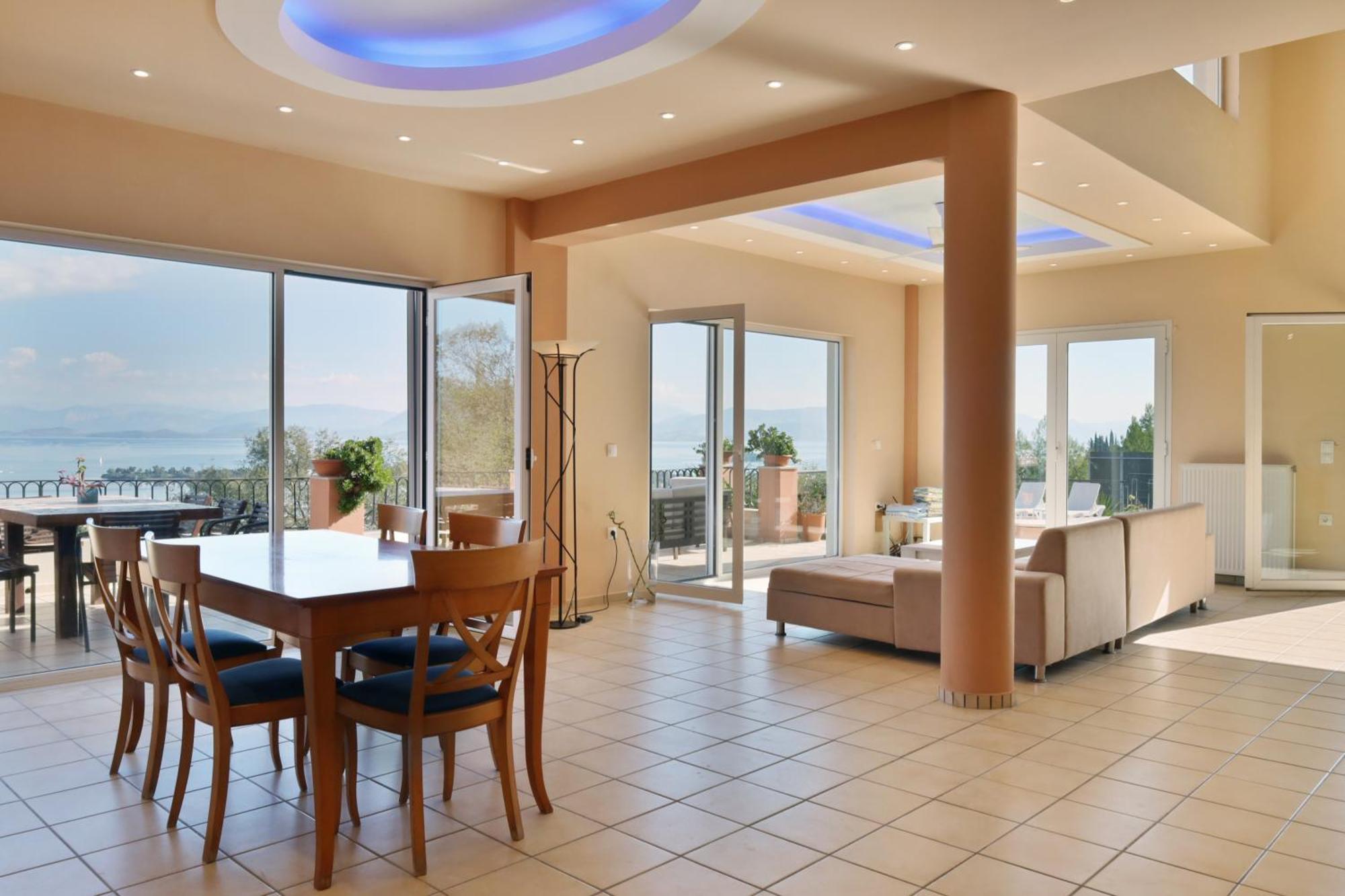 Villa Casa T With Amazing Views In Corfu Kontokali Exterior foto